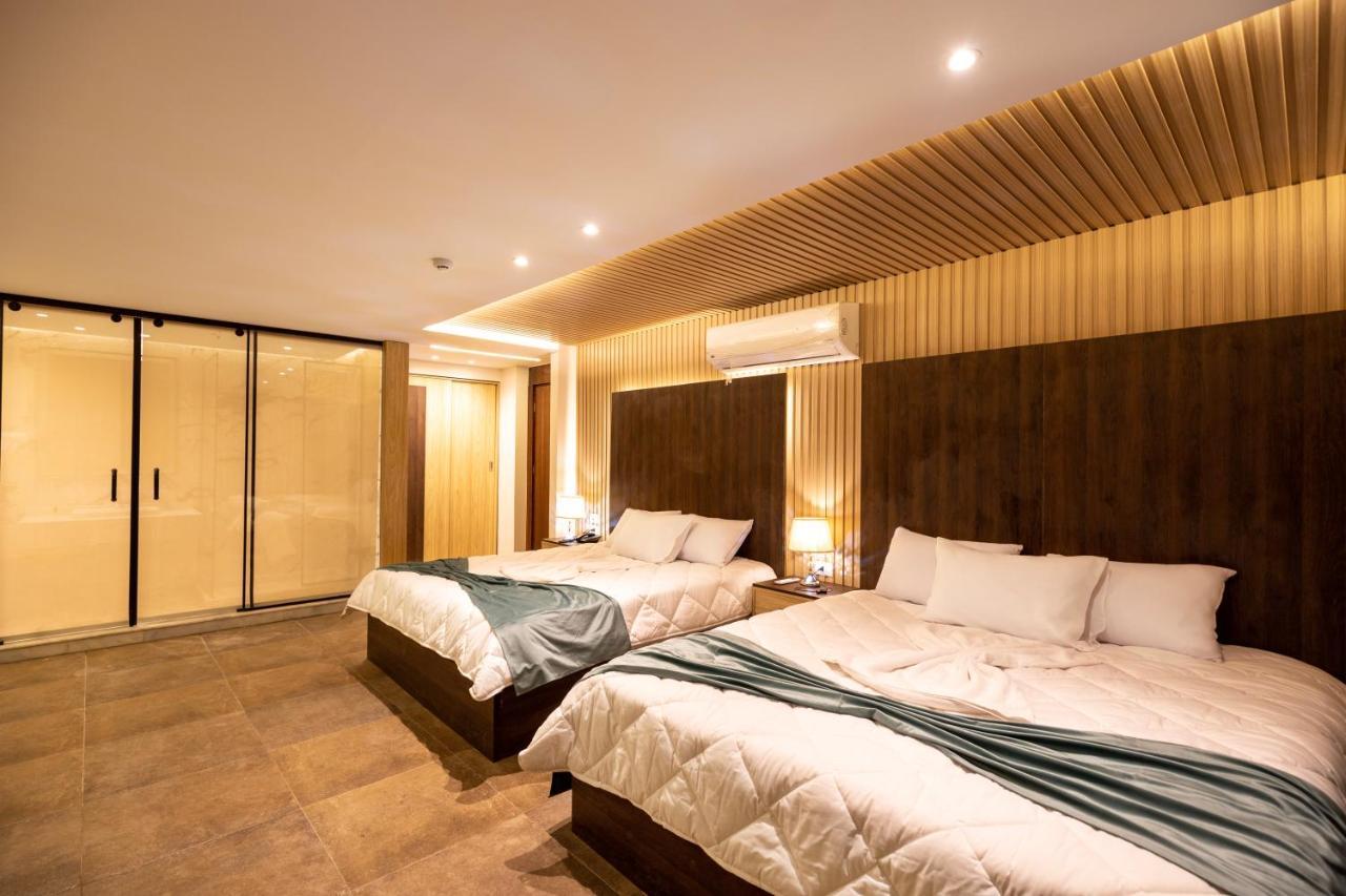 Blue Pyramids Eyes Hotel Al Kawm al Akhdar Exterior foto